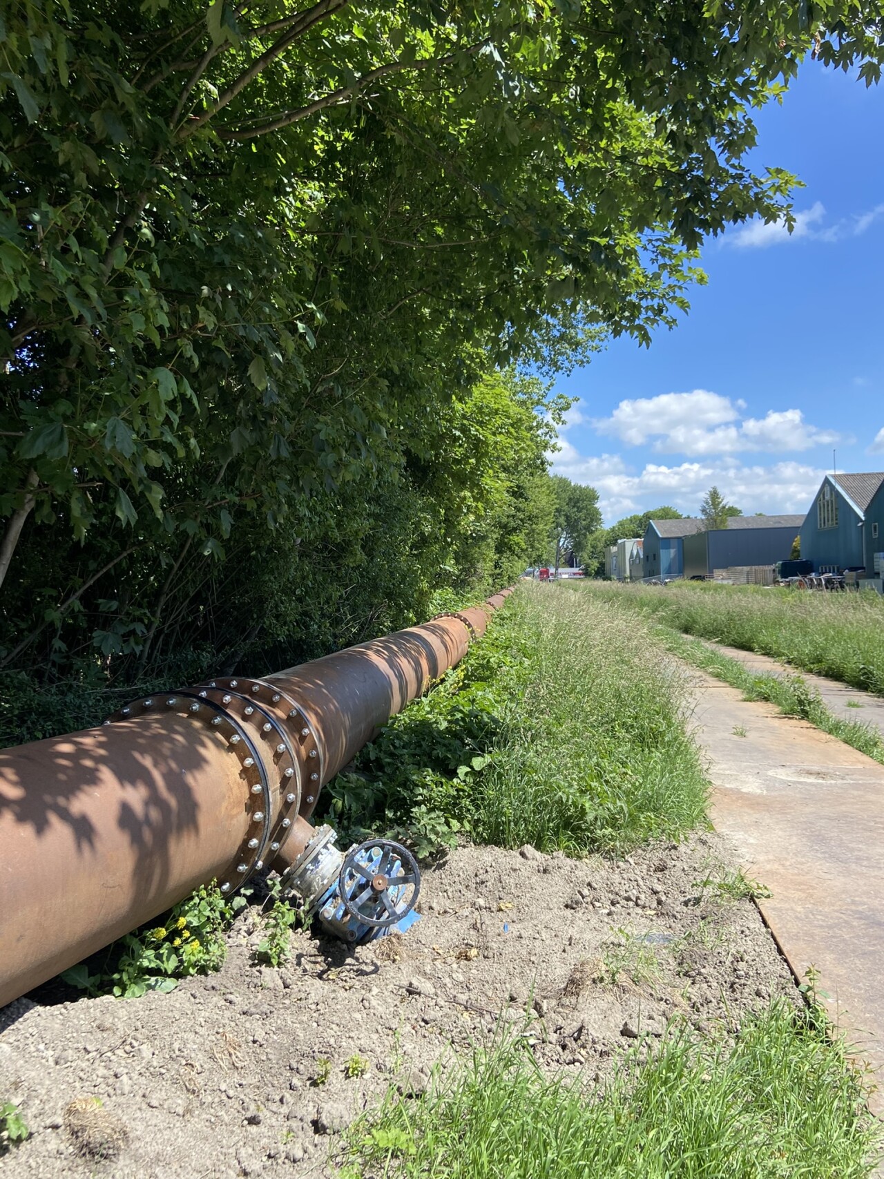 Bypass Leiding Scharwoud